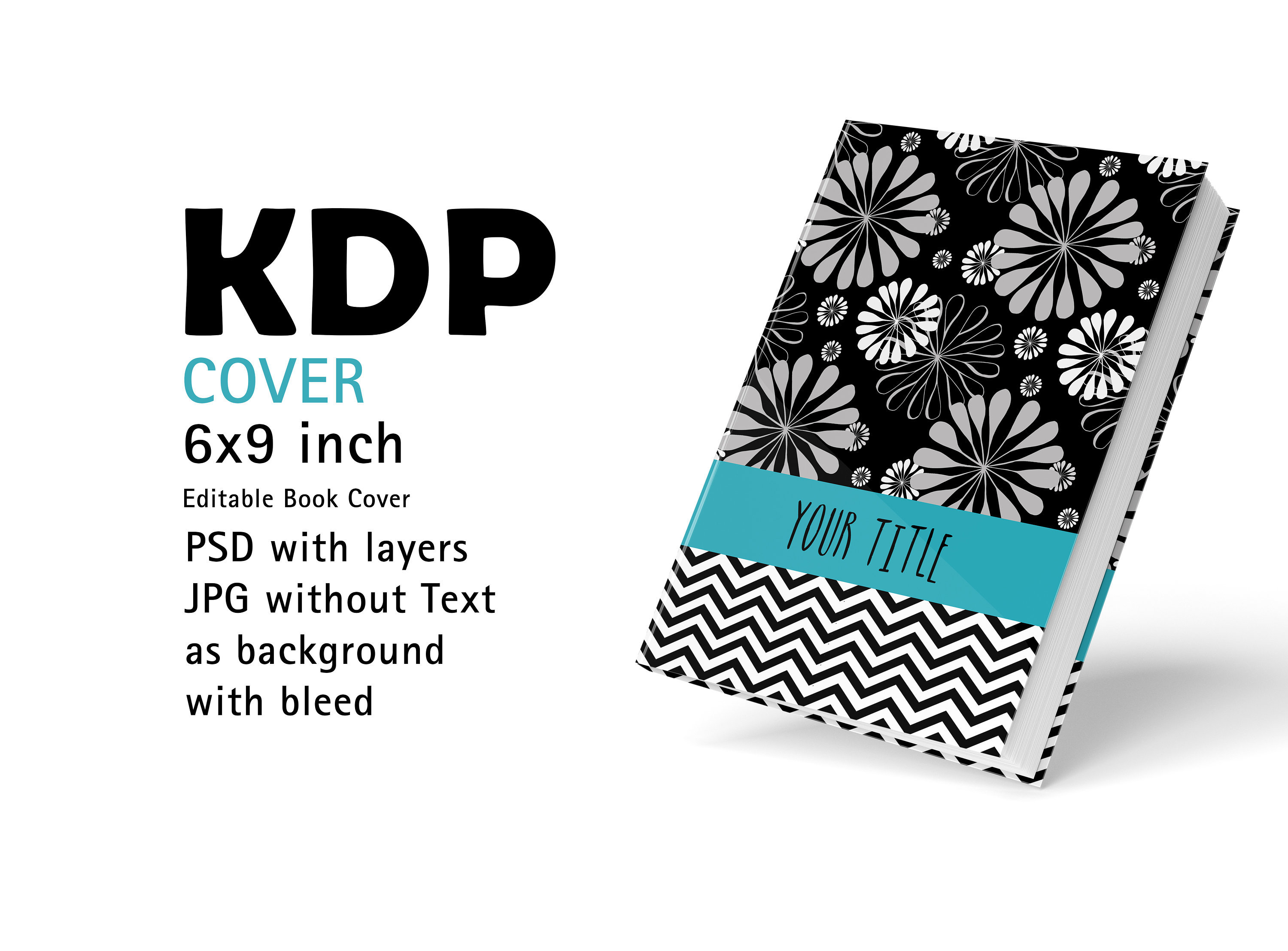 design motivational notebook, journal cover for KDP  or