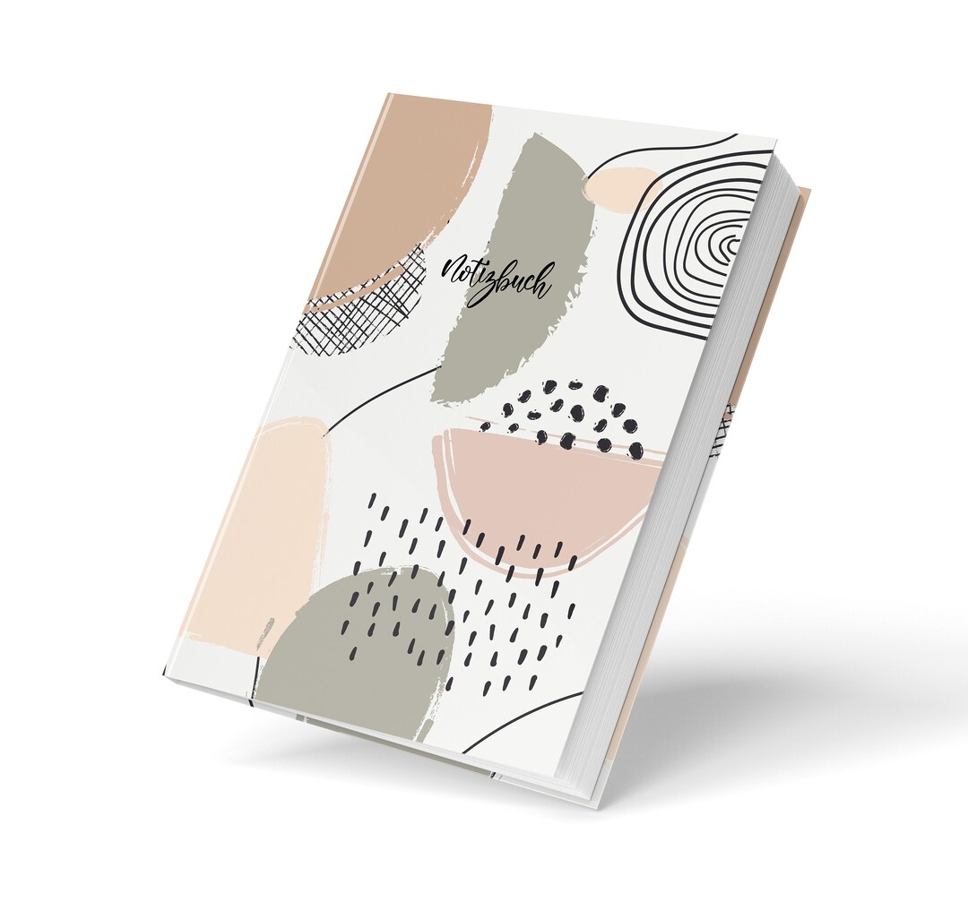 Notebook A5 Dot Grid Dotted Notebook Diary Journal Etsy