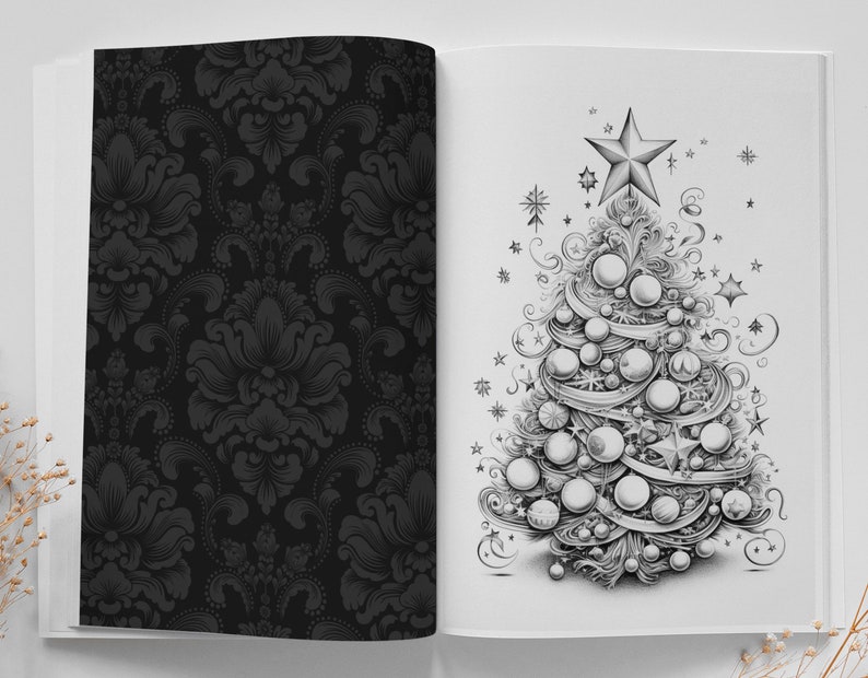 ABAKUHAUS Natale Federe Cuscini Set di 2, Albero di Natale