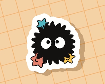 Rußmännchen Mini Sticker | sterben Schnitt | Wasserabweisendes Vinyl