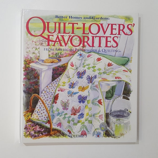 Better Homes and Garden Quilt-Lover Favorites Vol. 3 from American Patchwork and Quilting. Matching Quilt Journal Included