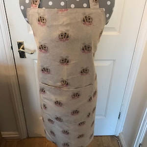Bee design beautiful handmade apron