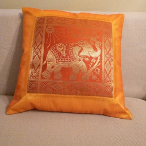 Elephant Design Cushion