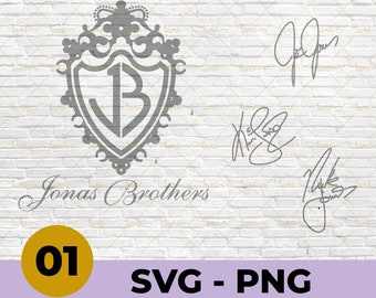 Jonas Brothers PNG + SVG