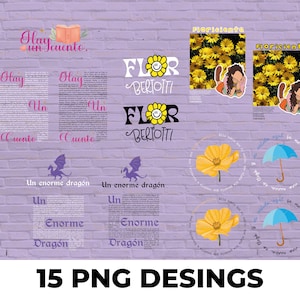 15 PNG FLOWER BERTOTTI image 1