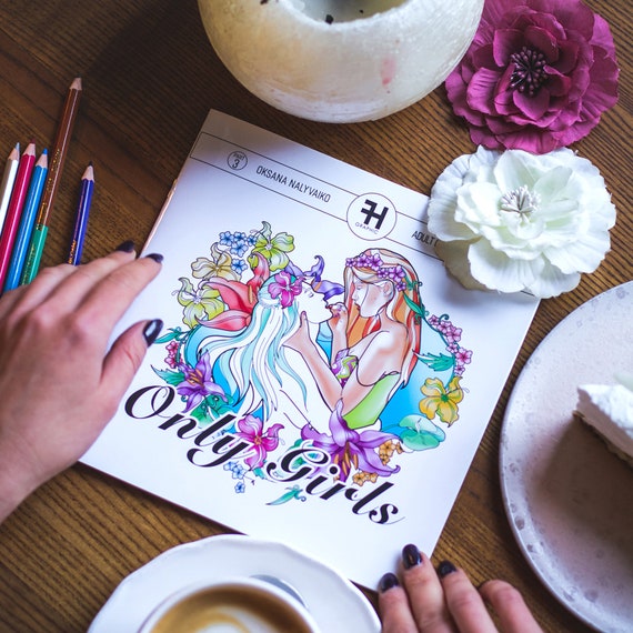 Download Adult Coloring Book Etsy
