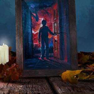 Stranger things limited edition poster painting for wall image 1