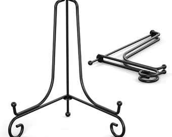 Metal Plate Stands Easels holders racks c/s displays Many Sizes & Styles USA 