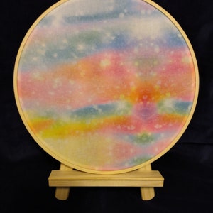 Pink Galaxy Pin Hoop, Enamel Pin Display, Pin Board, Gift for Her, Pin Hoop, Teen Wall Art, Unique Gift, Universe Gift
