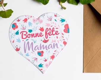 Cartes à planter / Graines de fleurs / Carte à semer / Papier ensemencé / Bonne fête maman / Cadeau fête des mères / Fête des mères