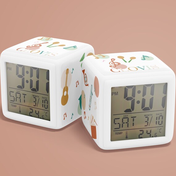 Despertador personalizado Musica Etsy Espana