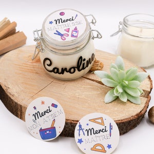Candle / Personalized candle / Master gift / Master gift / ASTEM gift