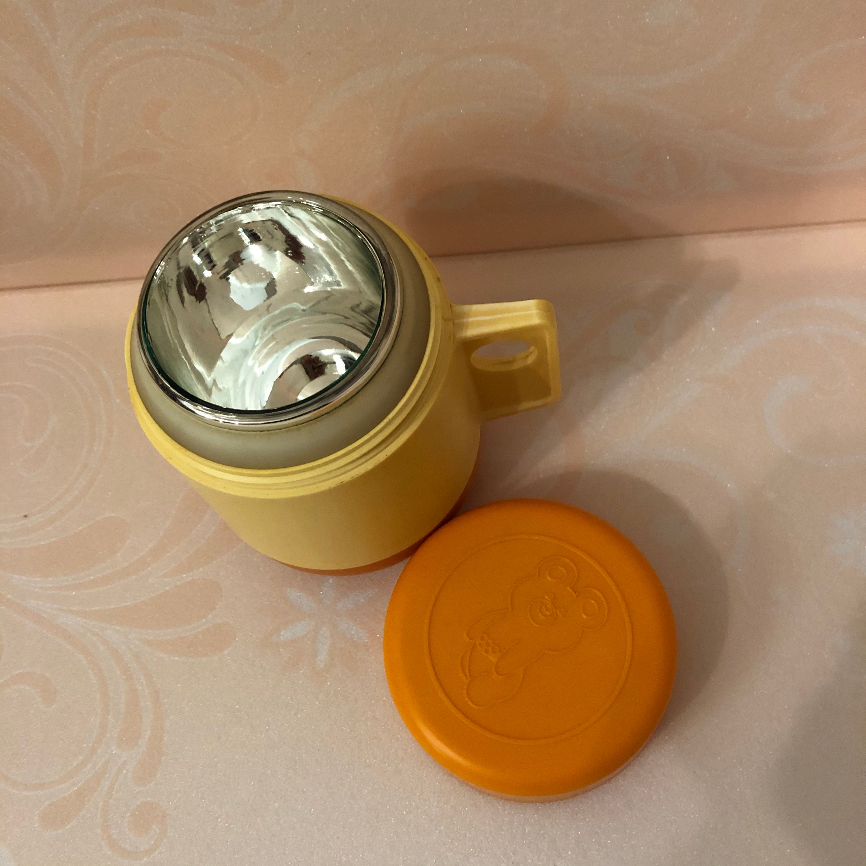 Vintage thermos cup/ thermos flask with Summer Olympics80 Etsy