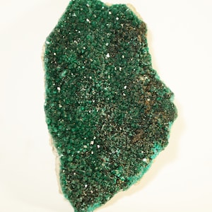 Dioptase of congo 107x61mm collectible mineral specimen