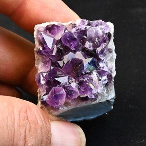 Amethyst Cluster from Begard in France 67g French collectible minerals