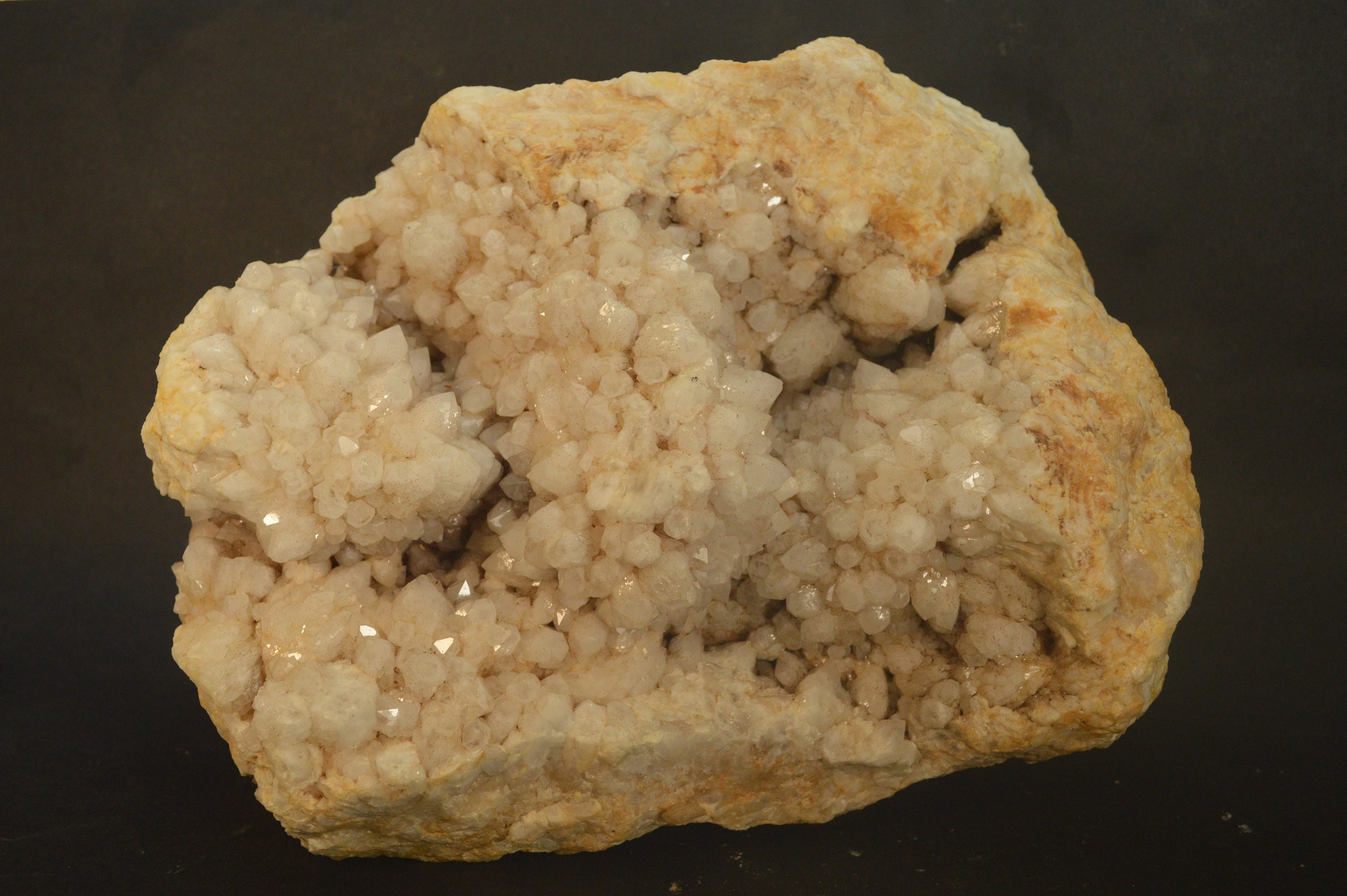 Amas de Quartz sur Blende Mas Du Gua France 2, 5Kg Spécimen Français