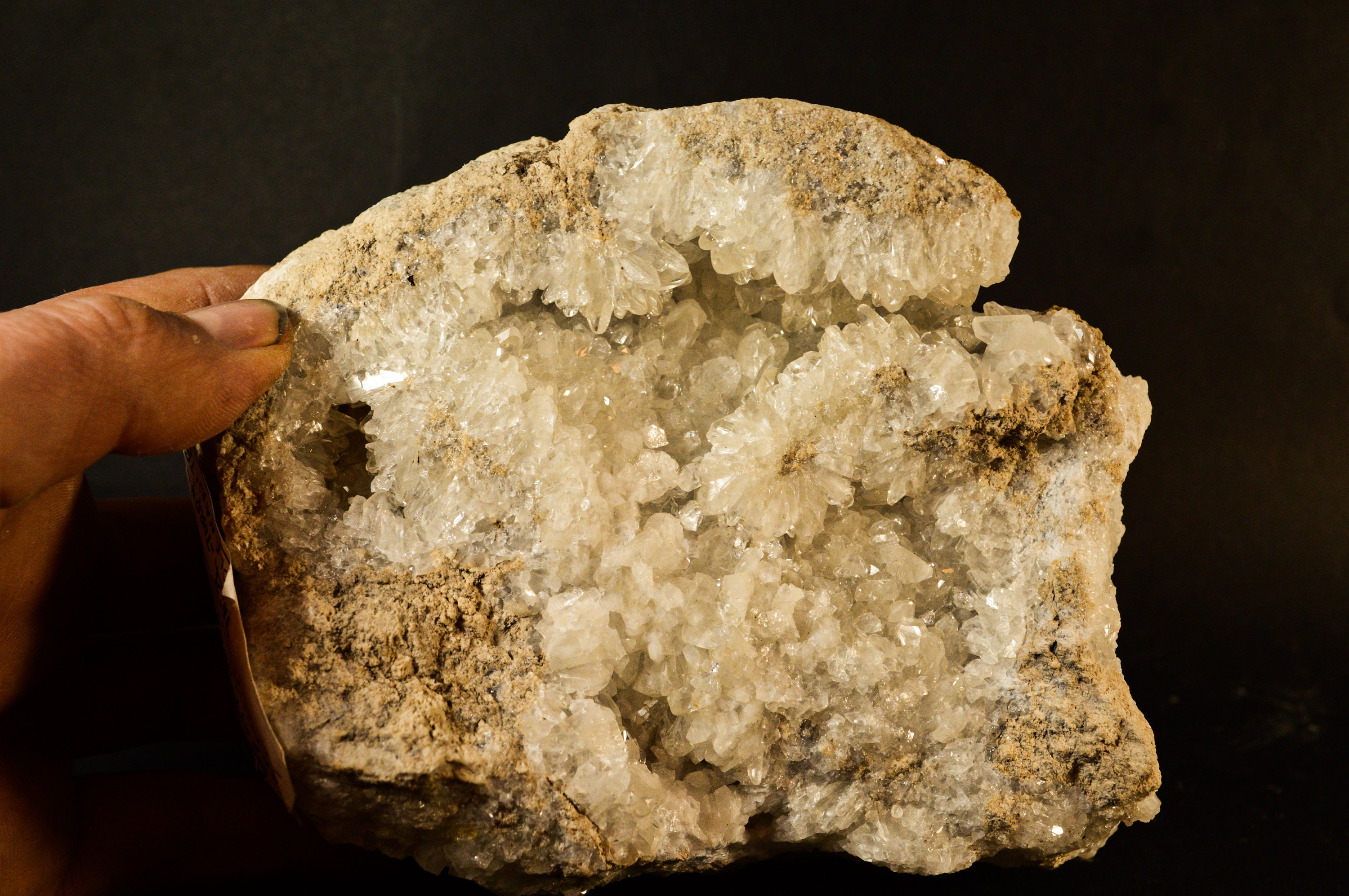 Amas de Colemanite Turquie 1607G Spécimen Minéral Collection