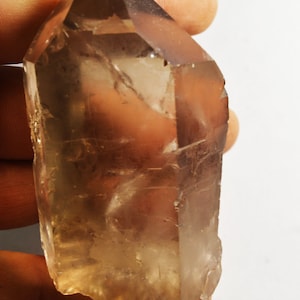 Smoked Quartz Crystal Point from Brazil 75x44mm