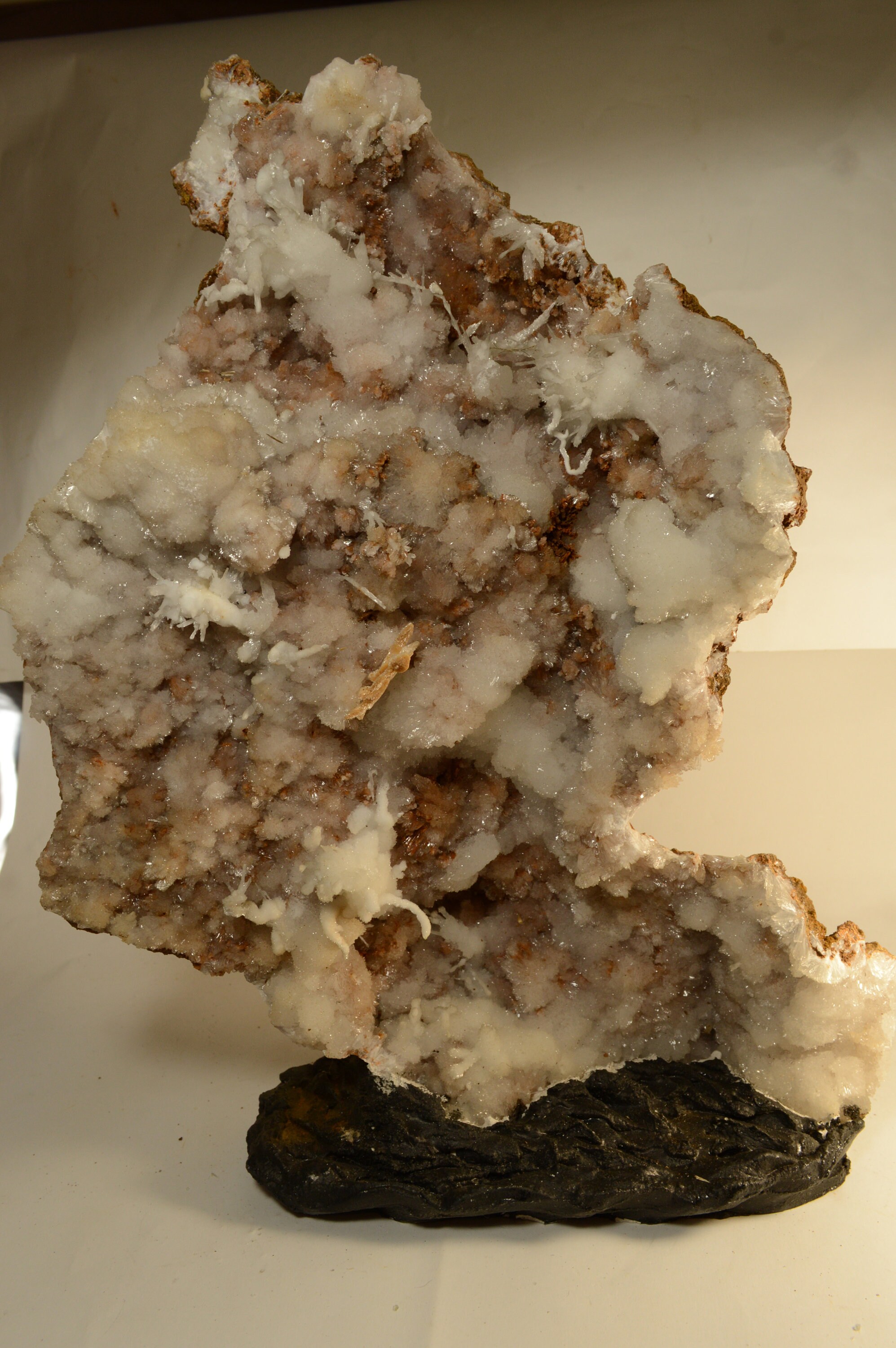 Aragonite Mine de Salsigne Aude France 310x200mm Mineraux Collection Français