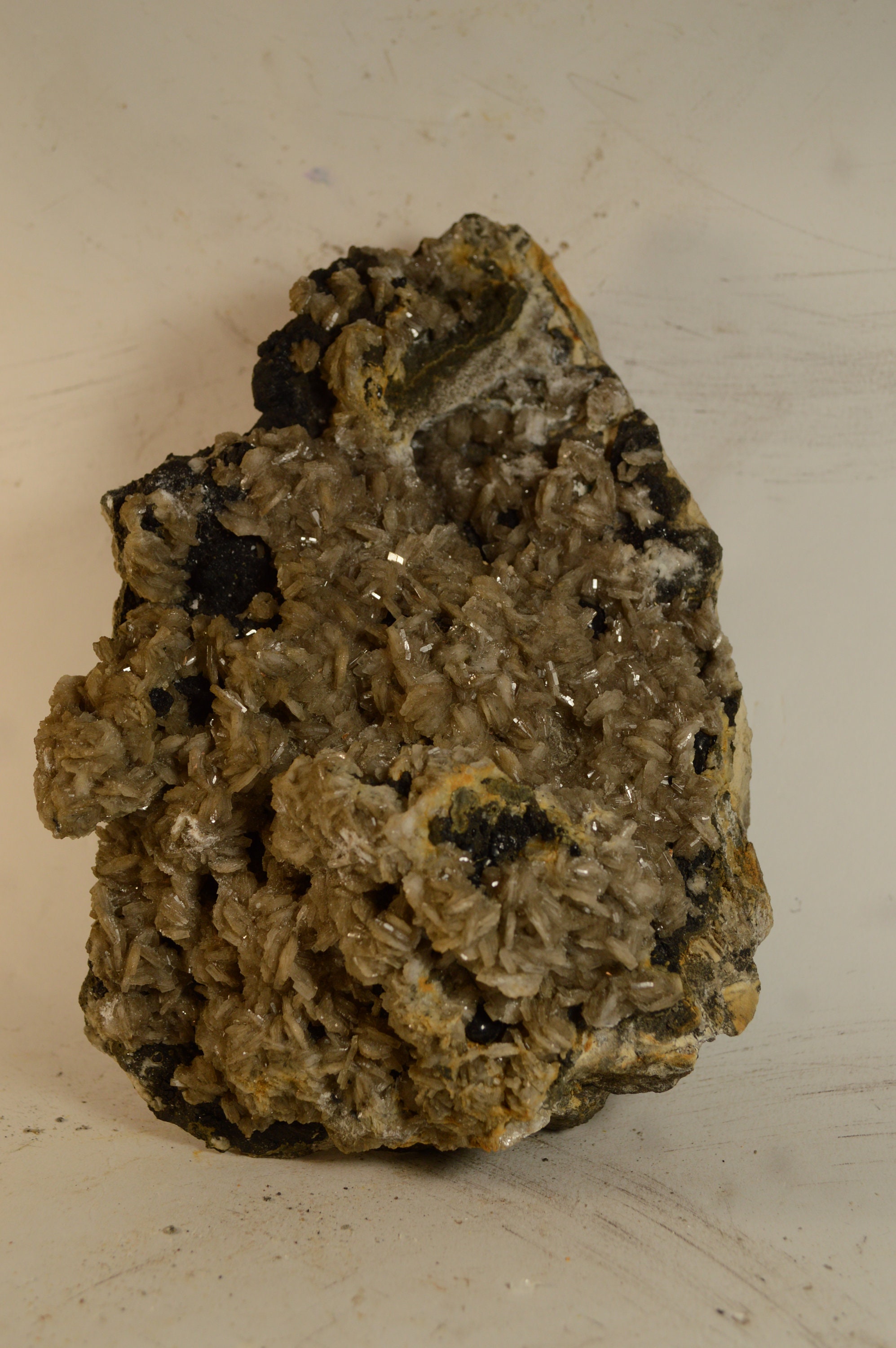 Barytine Malines Saint Laurent Le Minier France 495G Baryte Mineral