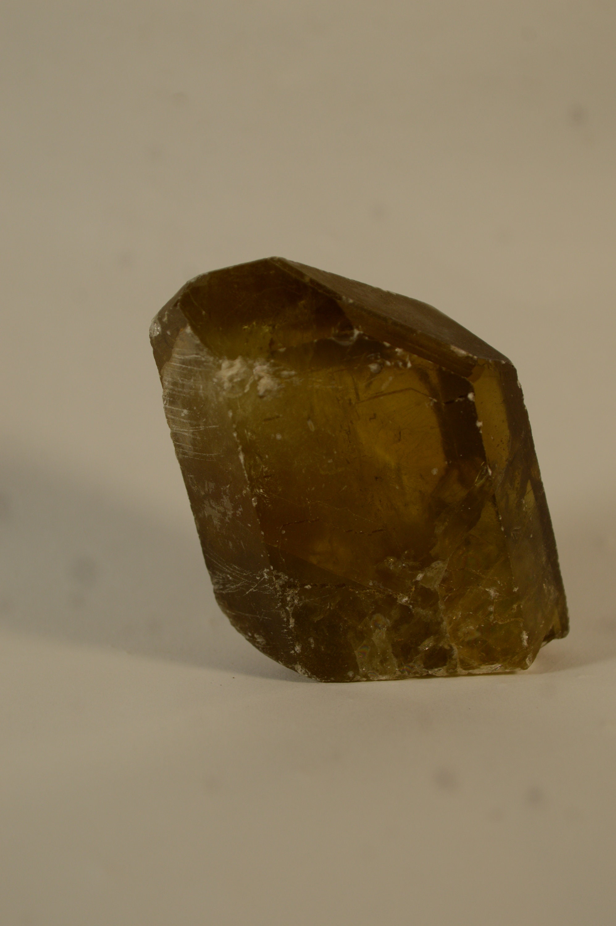 Cristal de Baryte Miel Puy Dôme France 158G Barytine Mineraux Français