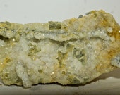 Quartz on Fluorine some octaedres Burc France 2.7kg French fluorite