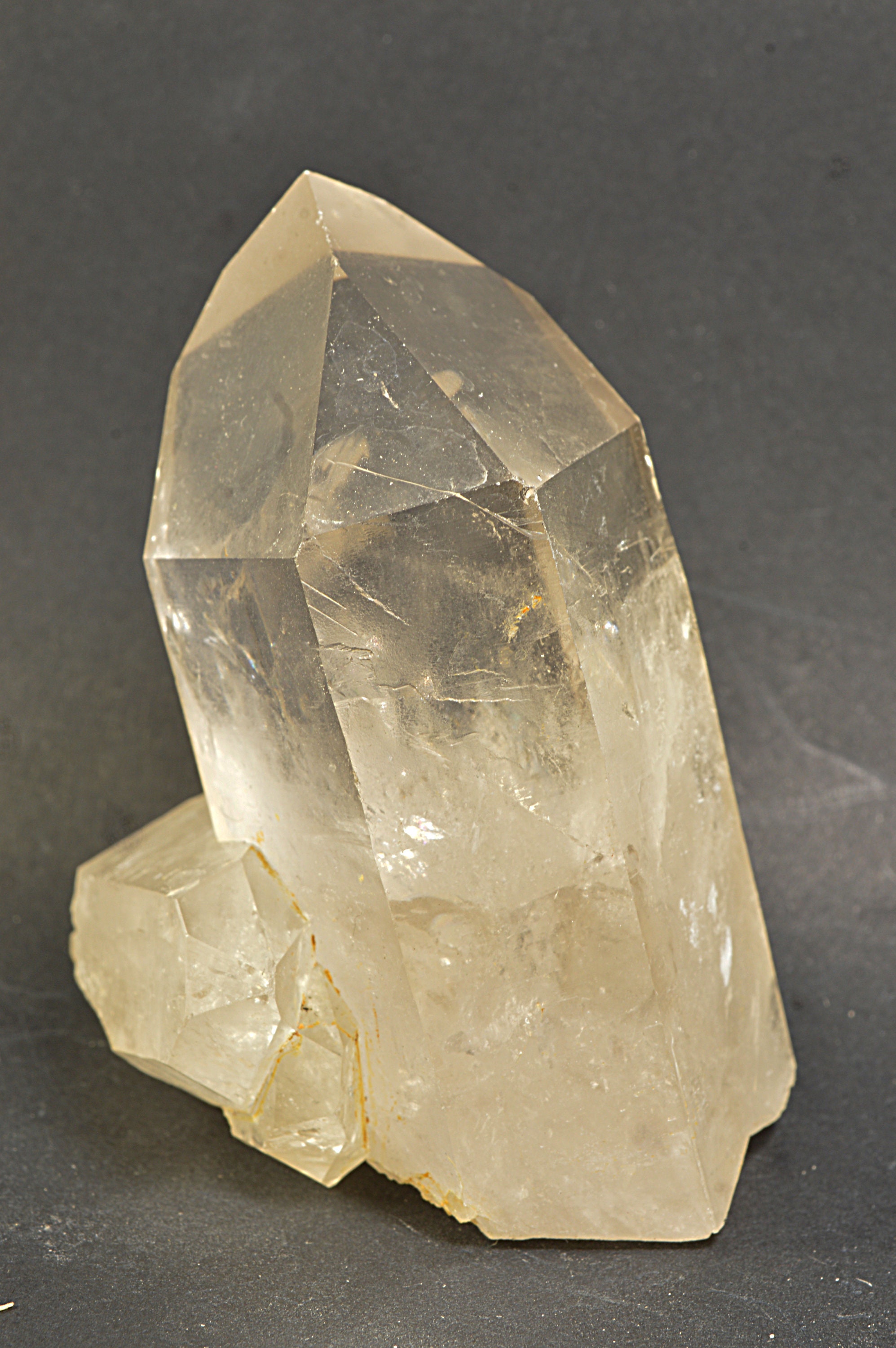 Pointe Cristal de Quartz Cristal Roche Du Brésil 125G Specimen Mineral