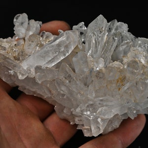 Quartz Cluster The room Maurienne France minerals rock crystal 238g