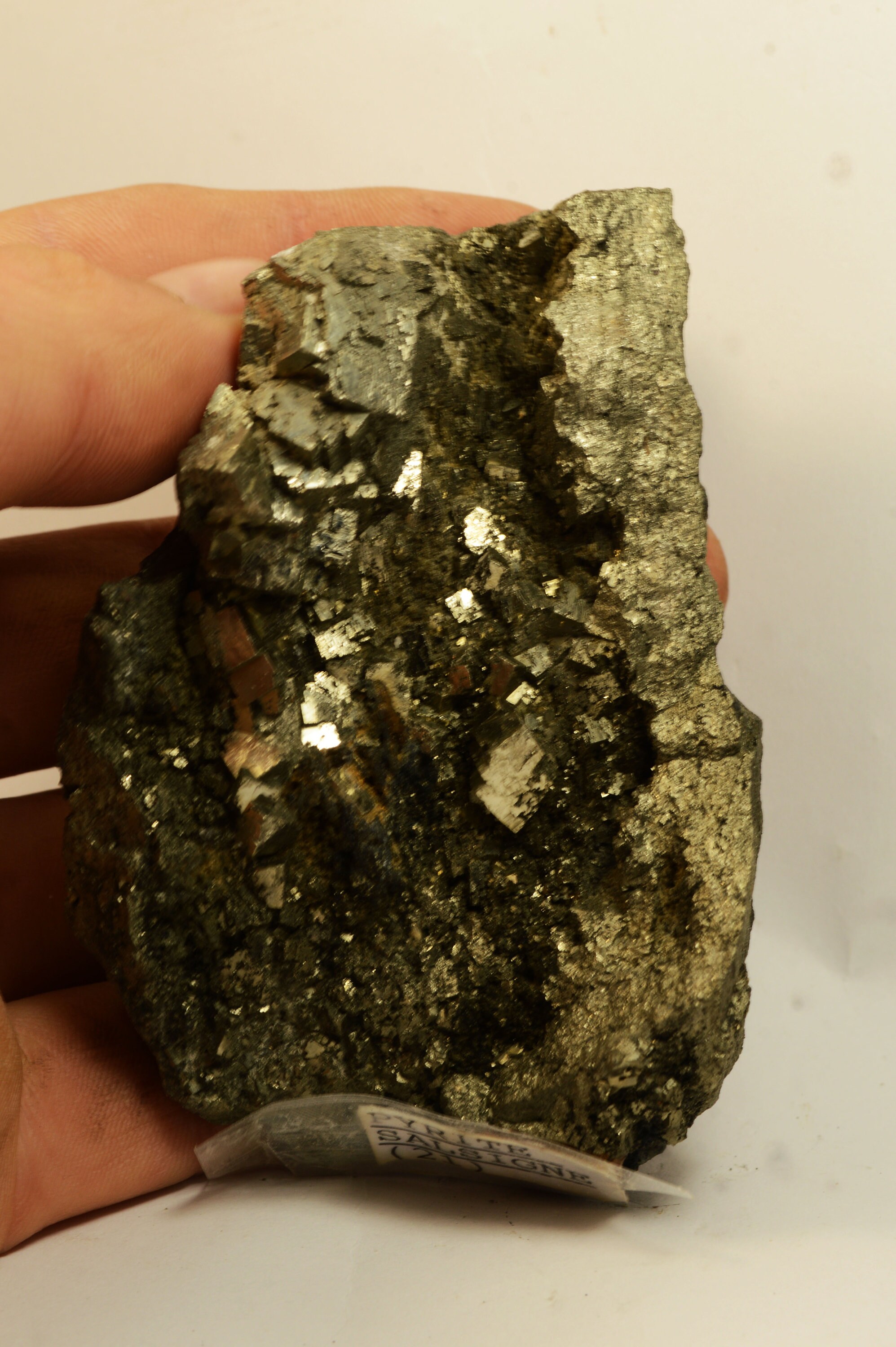 Amas de Pyrite Mine Salsigne Aude France 351G Mineraux Collection Français