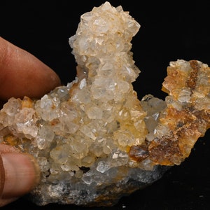 Quartz Cluster Cayola Bay France 119g French minerals rock crystal