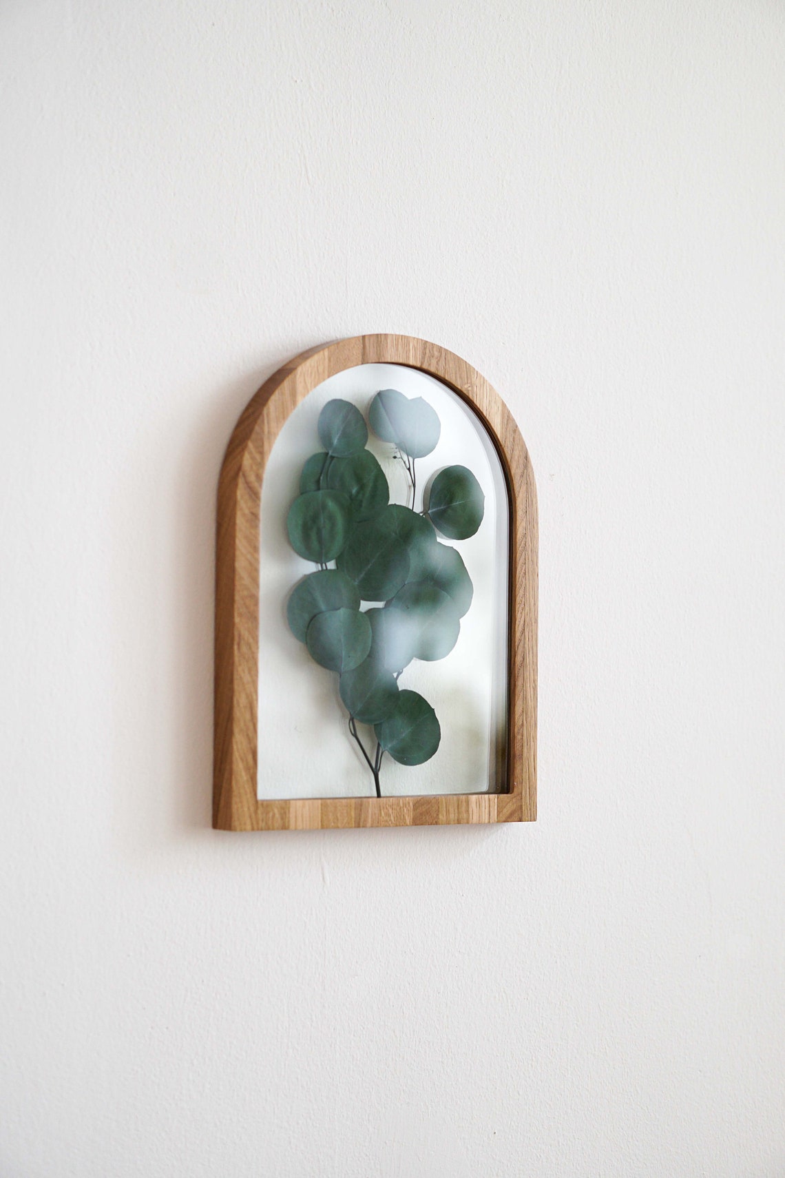 Pressed Eucalyptus Leaves Arch Wall Decor by MyBotanica Etsy