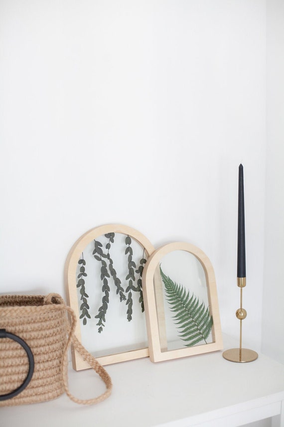 Herbarium Frame Fern Leaf Art Botanical Arch Wall Decor by Etsy