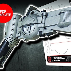 EVA Foam Blade Runner Blaster Template