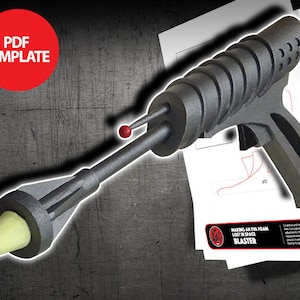 Eva Foam Lost In Space Blaster Template