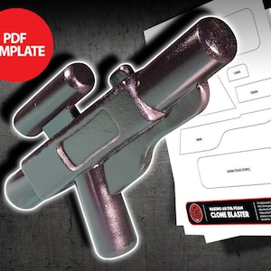 Modèle de Blaster Clone en mousse EVA