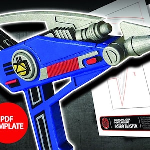Eva Foam Astro Blaster Template