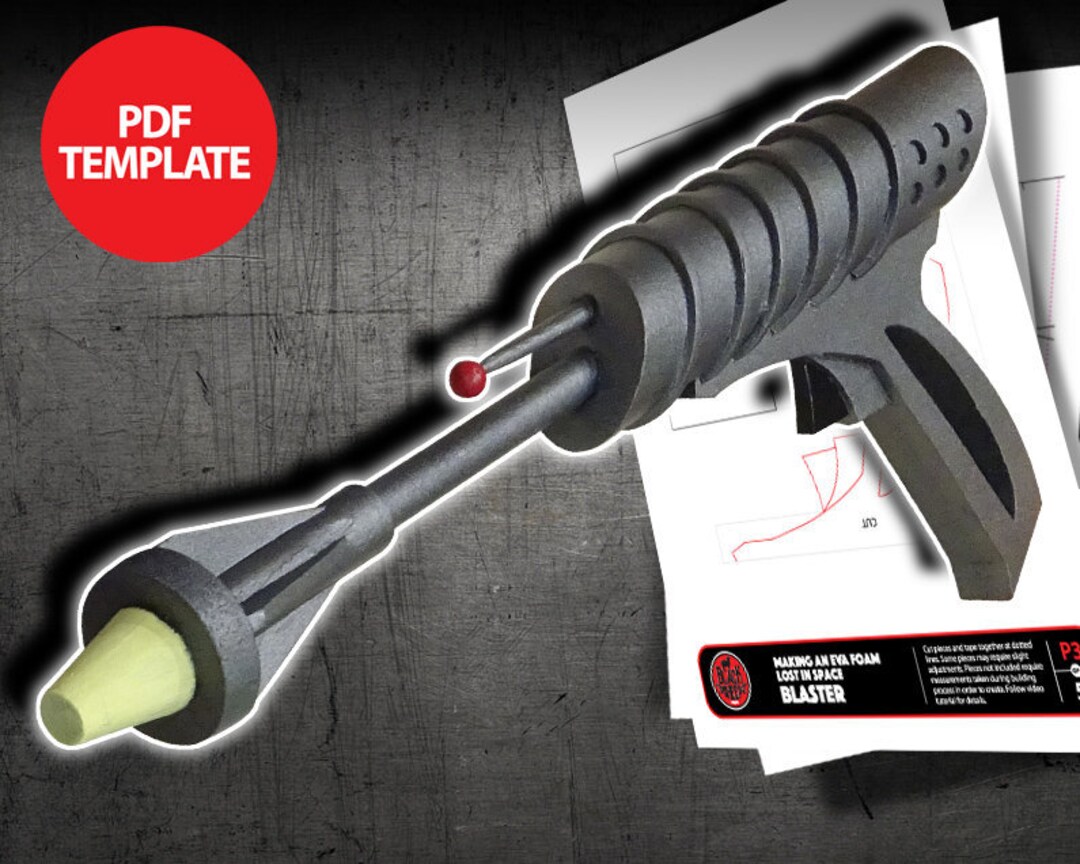 Eva Foam Lost in Space Blaster Template - Etsy Australia