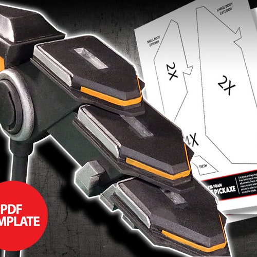 EVA Foam Knight Gauntlet Template Etsy