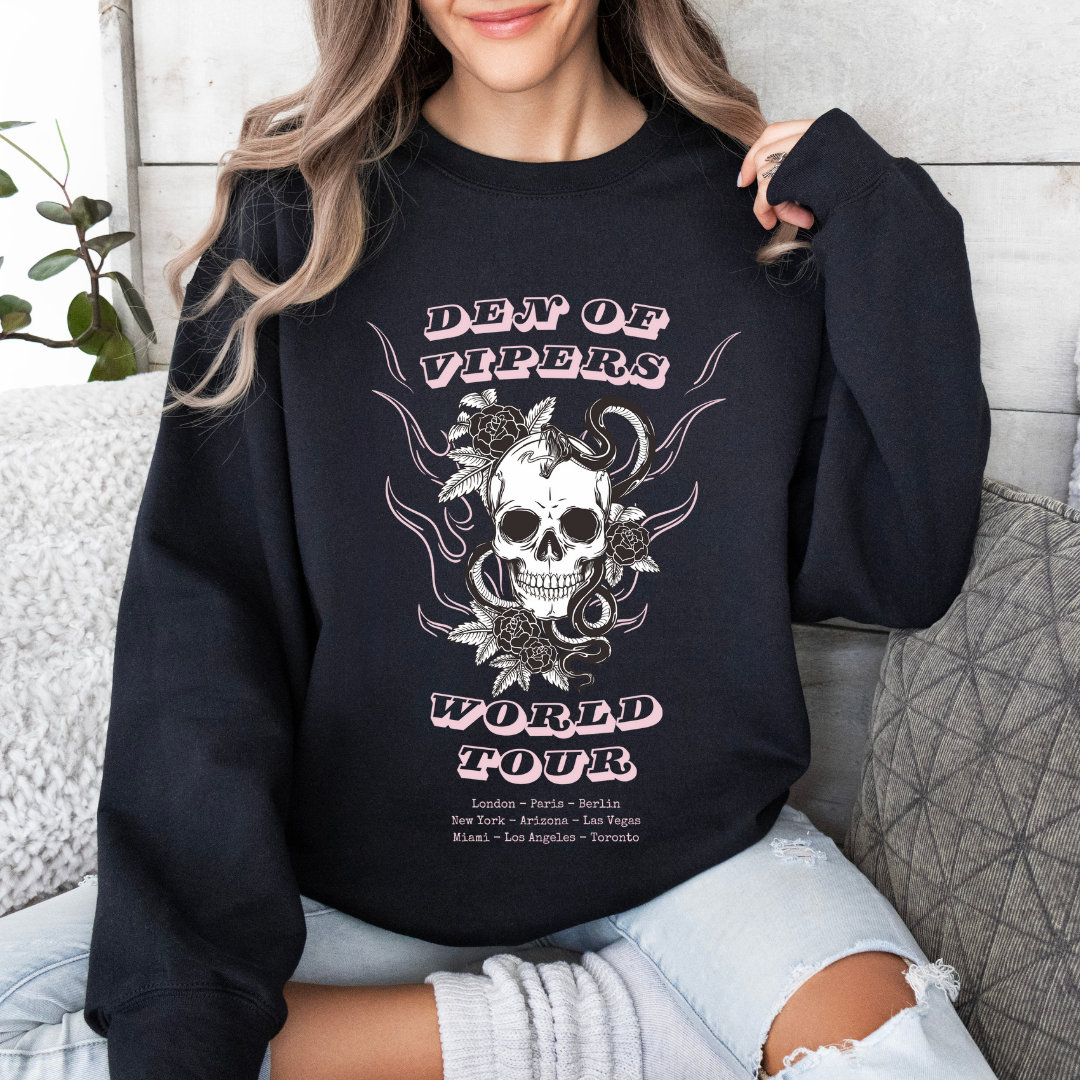 Den of Vipers Crewneck | Ryder Garrett Kenzo Diesel World Tour