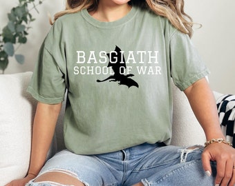 Fourth Wing Comfort Colors T Shirt | Basgiath War College T Shirt