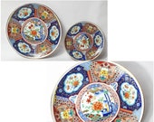 Vintage Miyako Handcrafted Porcelain Plate, Imari Ware, Decorative Plate, Oriental Design , Cabinate Plate, Imari Ware Japan, floral plate
