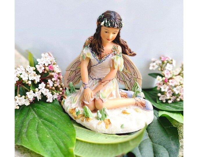 Miniature Fairy Figurine, Fairy Angels, Christine Haworth, Angelcore
