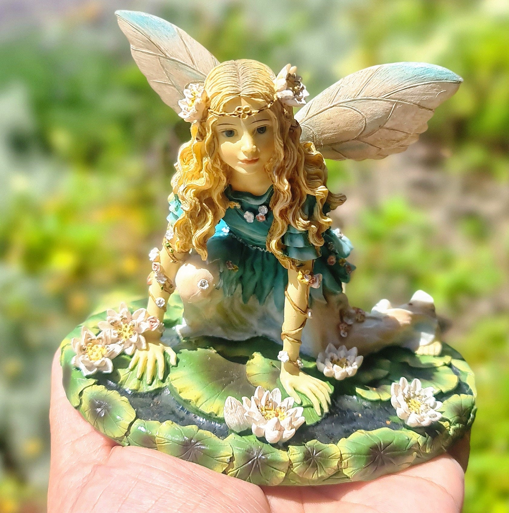 Miniature Fairy Figurine Fairy Angels Christine Haworth Etsy UK