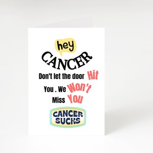 Cancer Card Funny, Cancer Survivor, Stronger Than Cancer, Instant Digital Download, Digital Card, 5x7 Greeting Card, Get Well Soon , Chemo