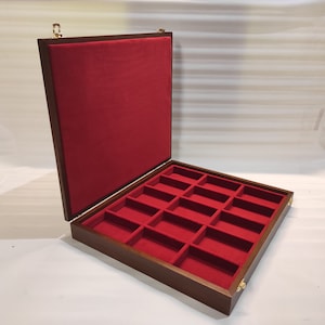 Wooden box for collectible lighters or other objects