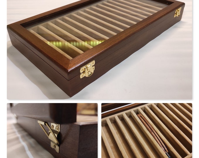 High Quality Straight Razor Display Case for 6 Razorsgloss Etsy UK