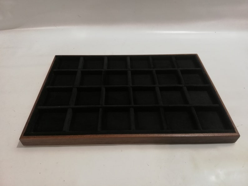 Italian Velvet and Damask Satin Tray Ideal for Coins Medals Etsy