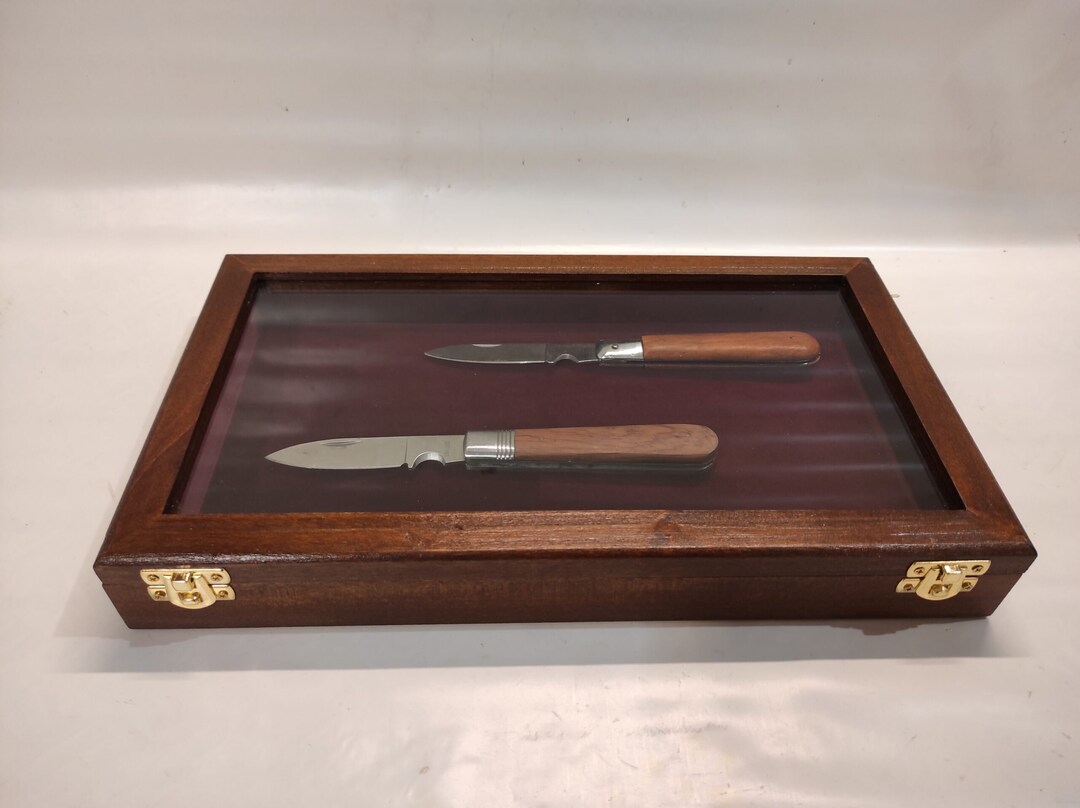 Box for Collectible Knives Display Case Etsy