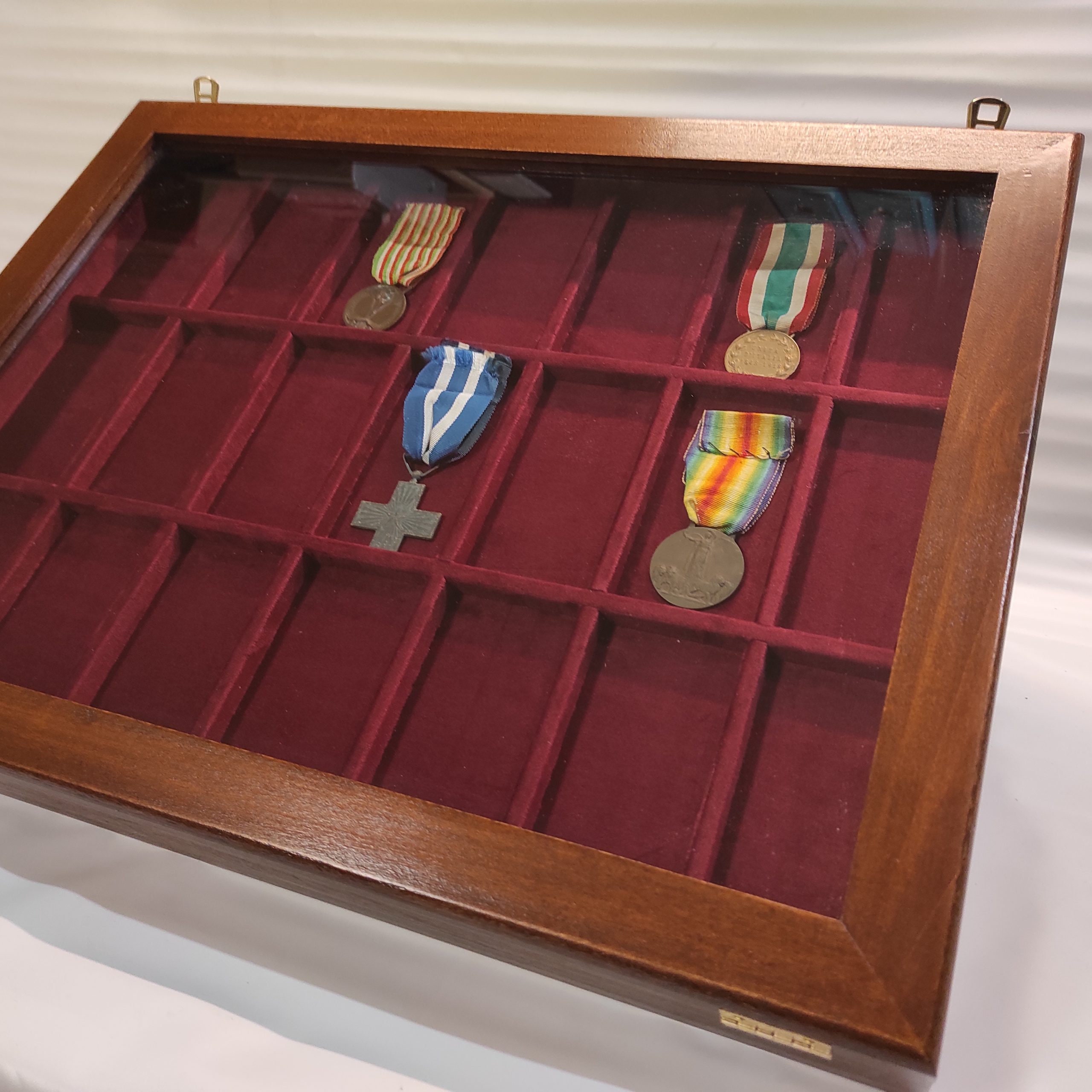 Showcase Display Case for Medals With LED Light Medals Etsy