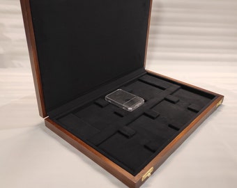 24枚のコレクター用NGC PCGS ICGコインスラブディスプレイケース